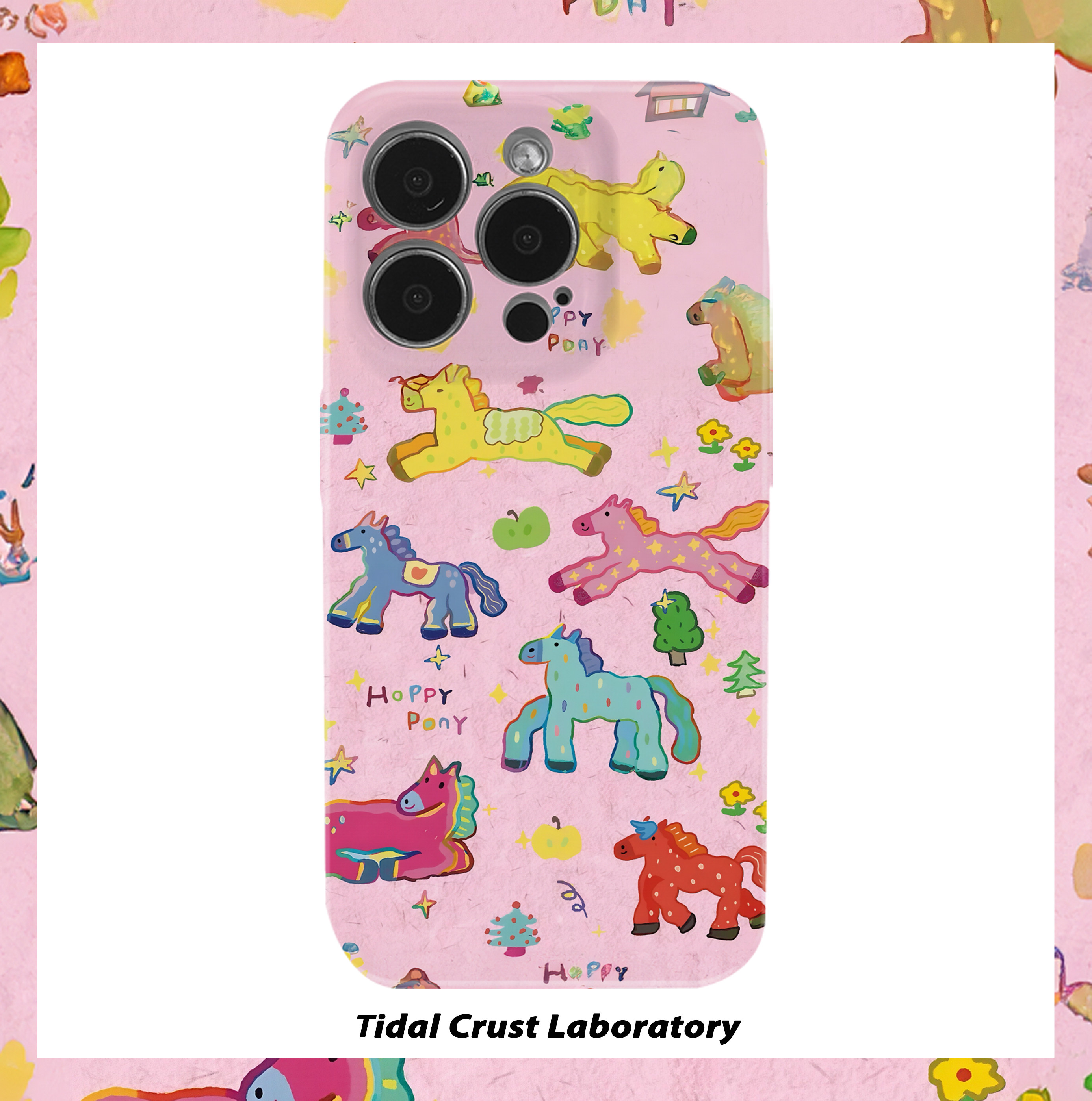 可爱马年彩绘小马驹菲林二合一手机壳适用苹果17nova14华为p70mate60小米15opporen14ovivo荣耀300iPhone16,3C数码配件,手机保护套/壳,淘宝优惠券,粉丝福利购,淘宝优惠卷