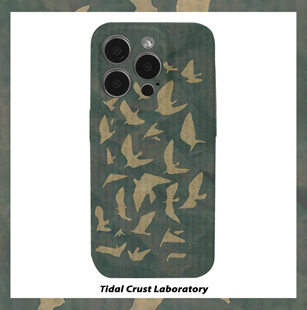 复古飞翔不规则飞鸟集菲林二合一手机壳适用苹果17nova14华为p70mate60小米15opporen14ovivo荣耀300iPhone16