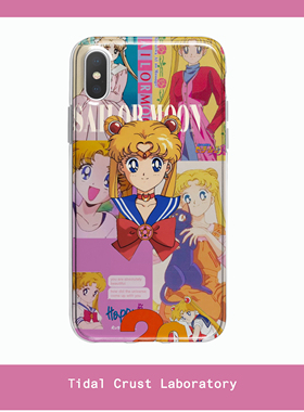 美少女战士洛丽塔可爱透明手机壳适用苹果15nova10华为p50E/mate60小米13opporeno9vivo荣耀80iPhone14