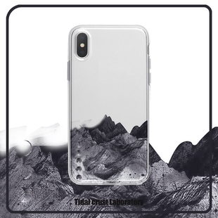 简约山脉冷淡风透明手机壳适用苹果15nova10华为p50E/mate40小米13opporeno9vivo荣耀80iPhone14