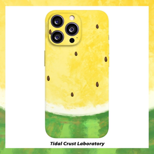 夏天黄壤西瓜清新可爱菲林二合一手机壳适用苹果17nova14华为p70mate60小米15opporen14ovivo荣耀300iPhone16