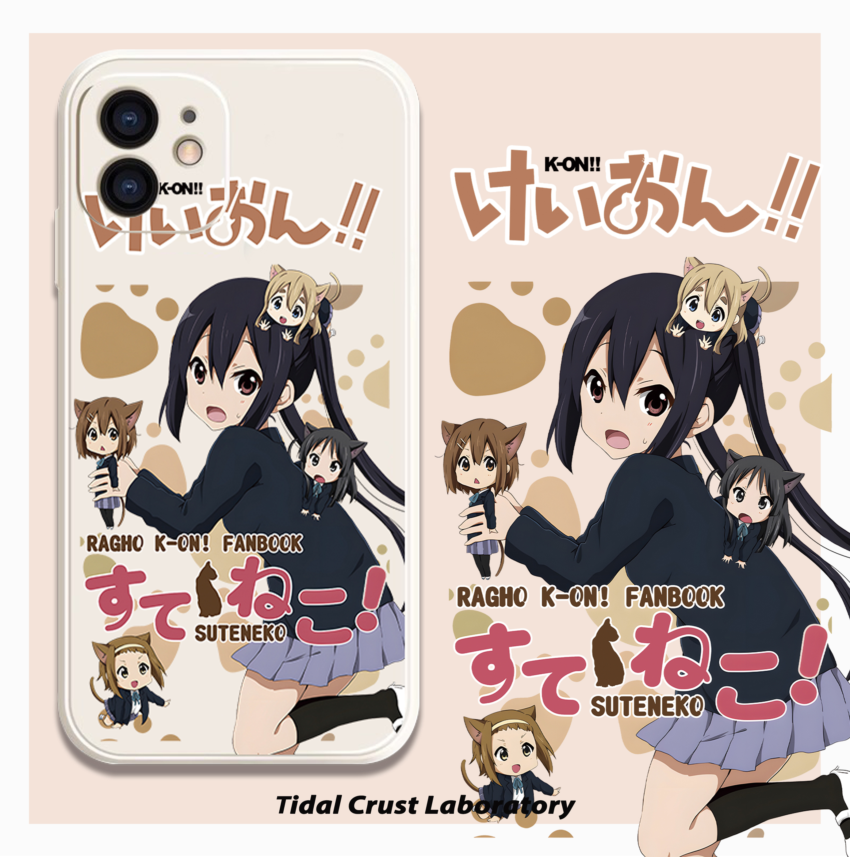 卡通轻音少女日漫二次元液态硅胶手机壳适用苹果17nova14华为p70mate70小米15opporeno14vivo荣耀300iPhone15