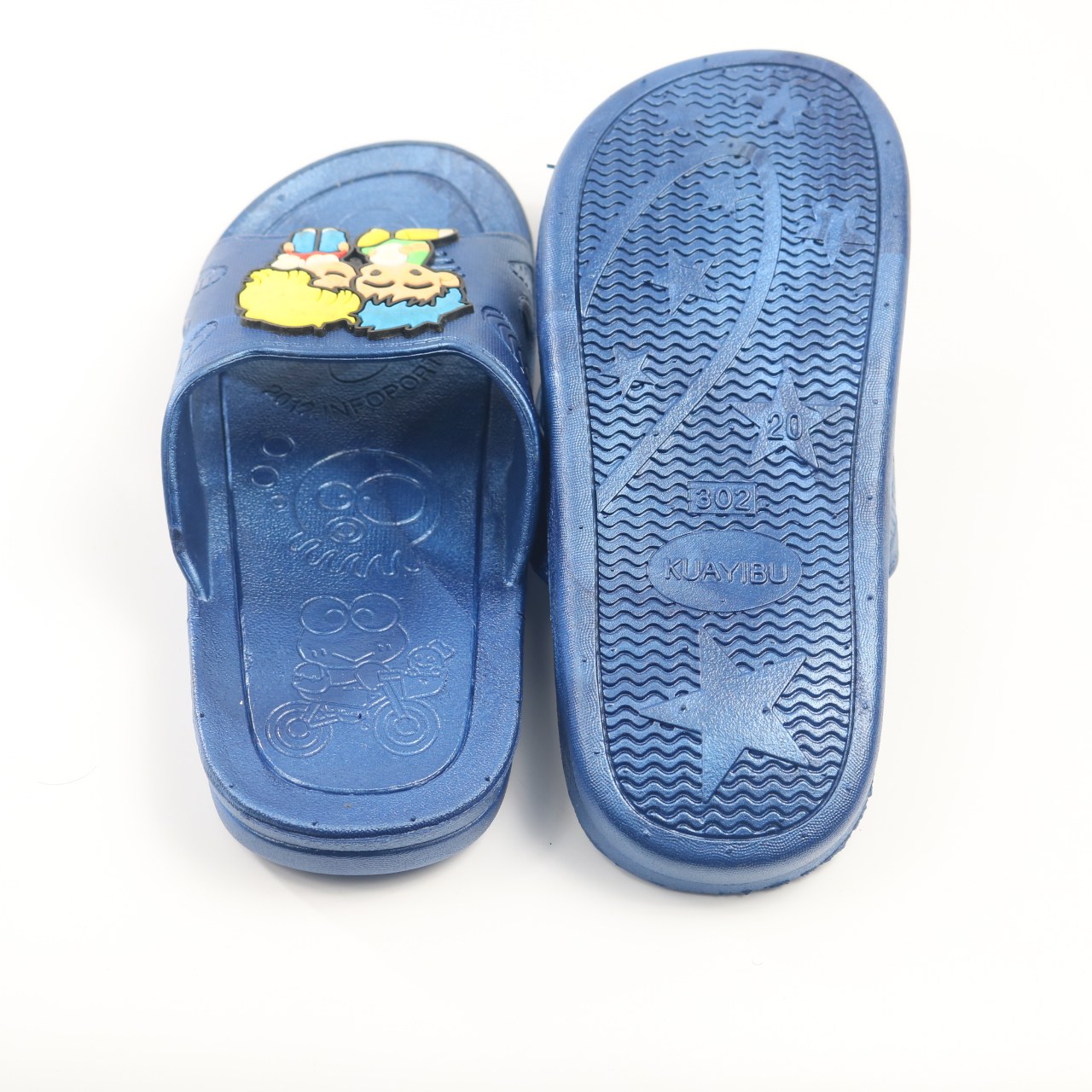 Chaussons enfants en autre pour été - semelle caoutchouc - Ref 1025047 Image 4