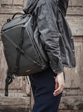 佰信BESNFOTO多功能摄影包双肩背包防水专业数码微单反相机包户外旅行大容量男女侧开BX-D2001减重减压摄影包