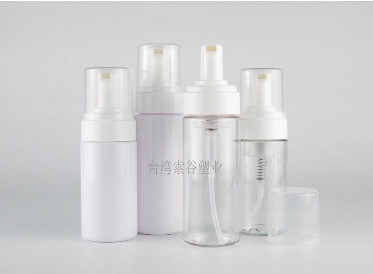 高档DIY慕丝空瓶 打泡瓶洁面瓶洗发水沐浴露环保泡沫瓶150ml100ml