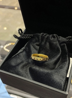 小红书同款古法传承星星戒指女ins高级感复古闪钻指环个性食指戒