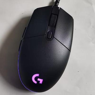 罗技Logitech游戏鼠标g102有线rgb背光lol吃鸡电竞宏鼠标二手正品