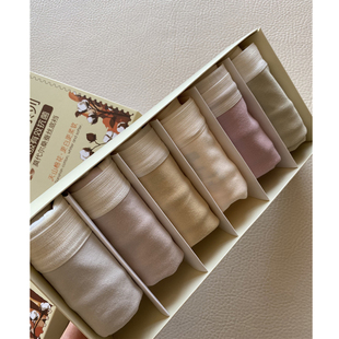 六条盒装 秋季 女纯棉抗菌亲肤细腻少女三角裤 舒适新疆棉内裤 新款