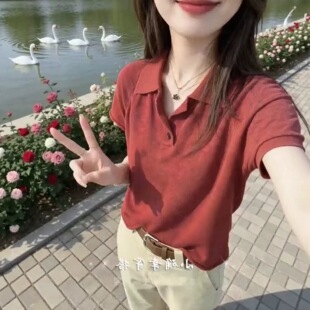 今年流行特惠PH260519新大爱美依缘2026夏季新款Polo领简约短袖