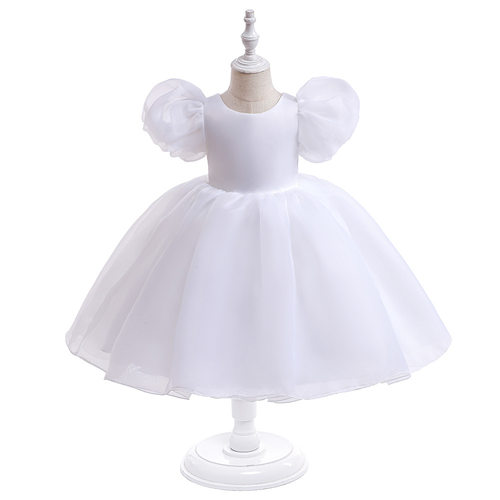 儿童公主裙走秀泡泡袖Baby dress儿童礼服裙花童婚礼 童礼服现货