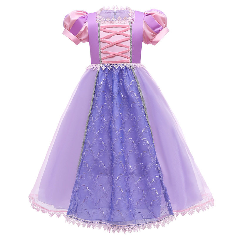 童装苏菲亚公主裙儿童儿童节服装冰雪奇缘礼服演出服女童连衣裙