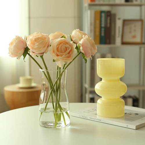 淇鹏玻璃客厅餐桌插花摆件