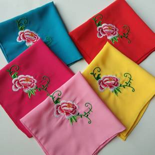 京剧儿童小花旦戏服女对披水袖 古典舞戏曲小姐青衣黄梅戏道具手绢