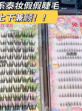 兔奶奶T29+X24化妆师强推上镜组合假睫毛根根分明加密毛流感单簇