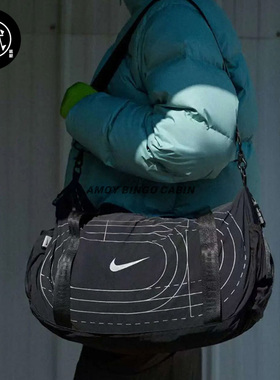 Nike耐克会员限定男女折叠大容量运动手拎提单肩斜跨包BG050-010A