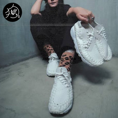 Nike耐克 Air Footscape Woven男女米白编织潮流运动休闲鞋FZ0405