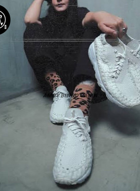 Nike耐克 Air Footscape Woven男女米白编织潮流运动休闲鞋FZ0405