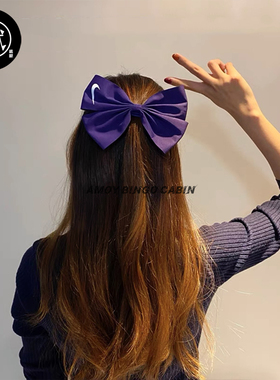 Nike耐克Hair Bow女子网红蝴蝶结发饰弹力头绳运动束扎发带CZ0545