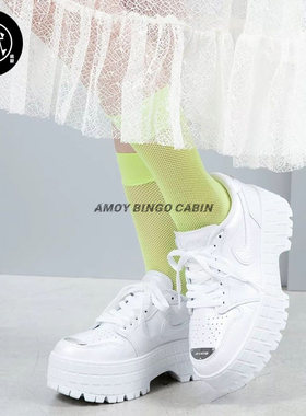 NikeAJ1男女厚底增高小钢镚鞋