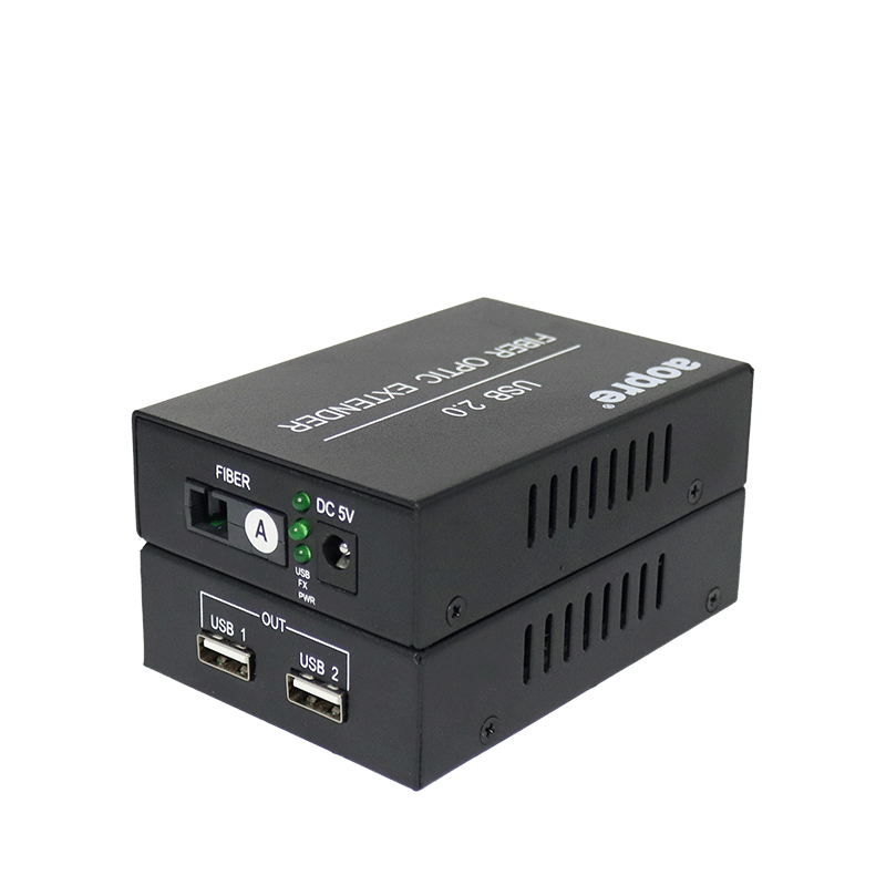 USB2.0光端机转光纤收发器