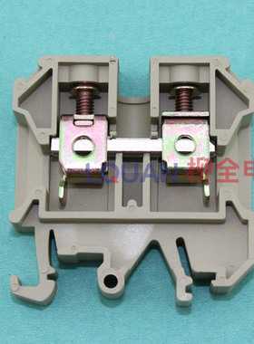 SAK-16EN  组合接线端子排 76A/800V 电线连接器导轨式安装土黄色