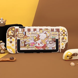 原创三花喵咪Switch2保护壳适配任天堂NS2游戏机保护套硅胶手柄套