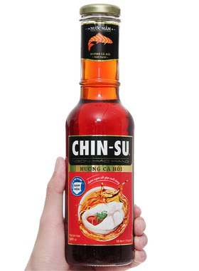 越南金苏Chinsu三文鱼味鱼露原装进口正宗海鲜汁鱼酱油瓶火锅蘸料