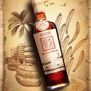 越南古渔村红标鱼露40度凤尾鱼露厨房调味鱼酱提鲜蘸酱浓香美味