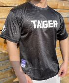 肌肉潮牌健身短袖 男跑步训练速干透气网眼运动T恤衣服 宽松大码