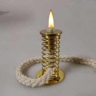 弹簧灯芯架食用油植物油架供灯油灯配件大豆油色拉油