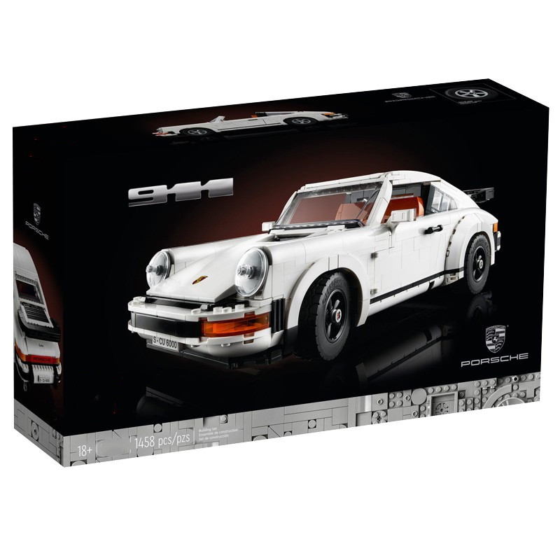 thumbnail for China 42056 Technic Supercar Racing Orange Porsche 911GT3 Building Block Toy