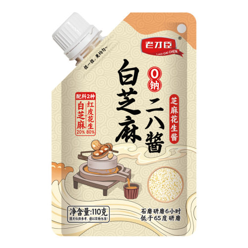 老才臣二八酱110g蘸料芝麻花生酱