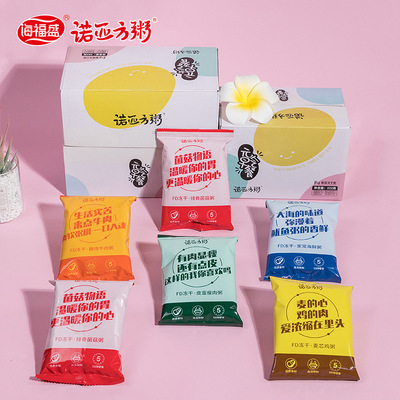 海福盛早餐粥冲泡即食诺亚方粥冻干粥整盒10袋装代餐方便粥速食