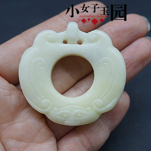 仿古圆环汉服镂空流苏配件颈饰