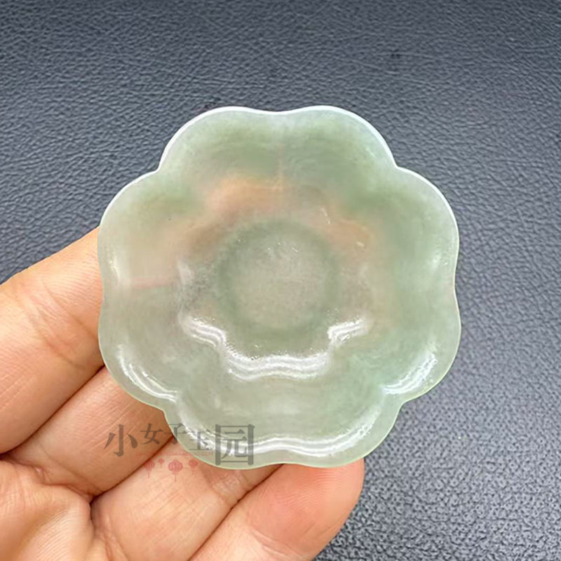 和田玉小玉蝶玉石小摆件青白玉笔洗笔添玉佩仿古雕刻文房用品饰品