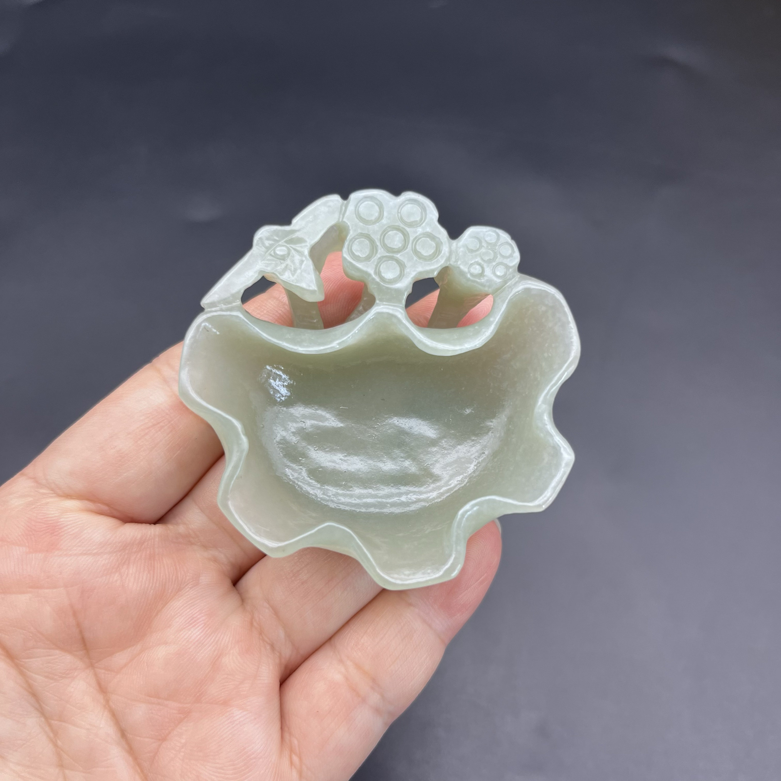 砚台笔洗小摆件仿古雕刻