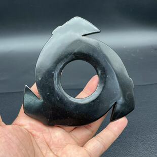 黑绿玉璇玑时来运转玉佩腰佩仿古雕璇玑吊坠挂件古风汉服禁步挂饰