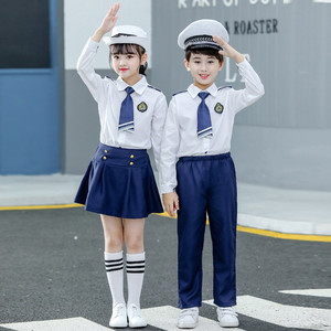 儿童小海军合唱演出服小学生校服英伦毕业照班服幼儿园园服表演服