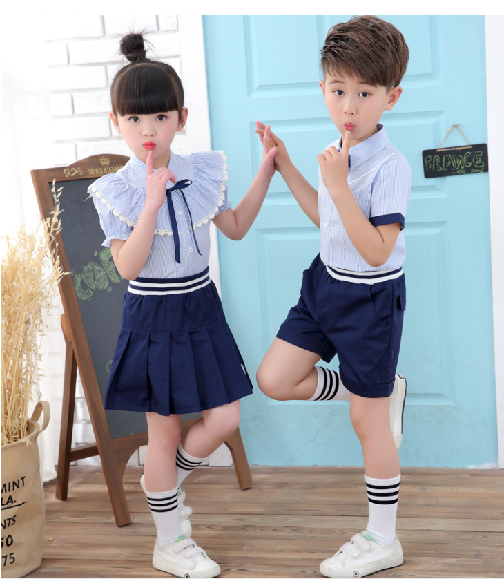 六一儿童背带裤演出服校服礼服套装男童女童表演服中小学生大合唱