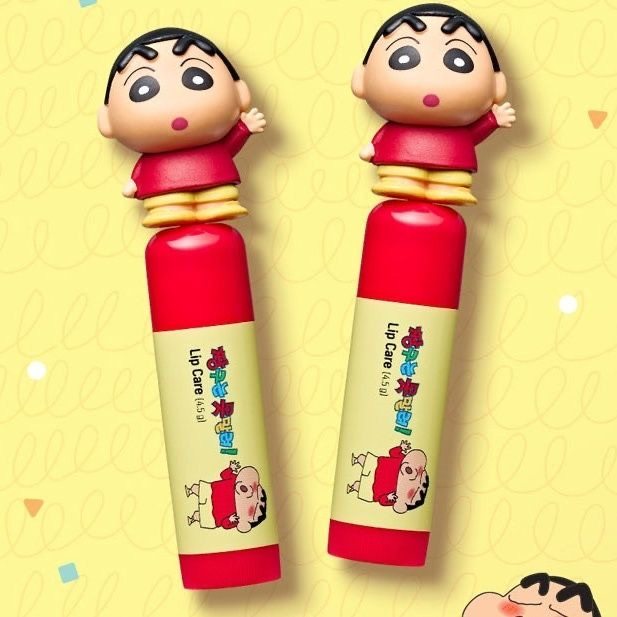 韩国三丽鸥儿童唇膏保湿唇膏女童男童美乐蒂玉桂狗蜡笔小新润唇膏