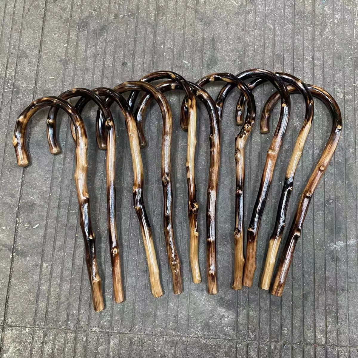 包邮加粗木质按摩器野生藤条颈肩按摩钩木制藤勾肩钩背腰椎