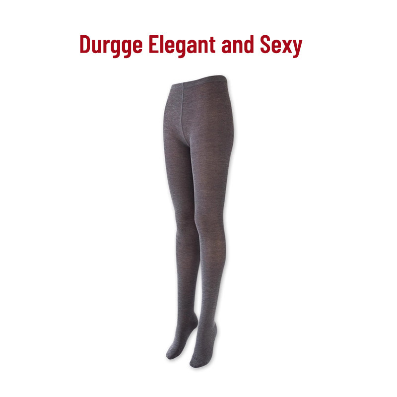 日本Durgge微透微压显瘦连裤袜秋冬春秋款羊毛发热打底裤女打底袜