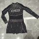 定制啦啦操比赛服装 啦啦队演出服竞技健美操服装 舞蹈服运动会花球