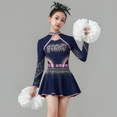 舞蹈服运动会套装 啦啦操比赛服装 定制啦啦队演出服竞技健美操服装