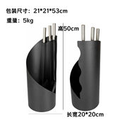 壁炉清灰工具套件架子铁铲火钩柴灰刷木拨火棍柴火炉专用烧火灰铲