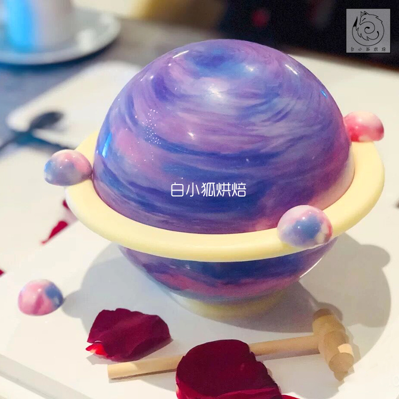 网红星球巧克力敲敲乐蛋糕模具