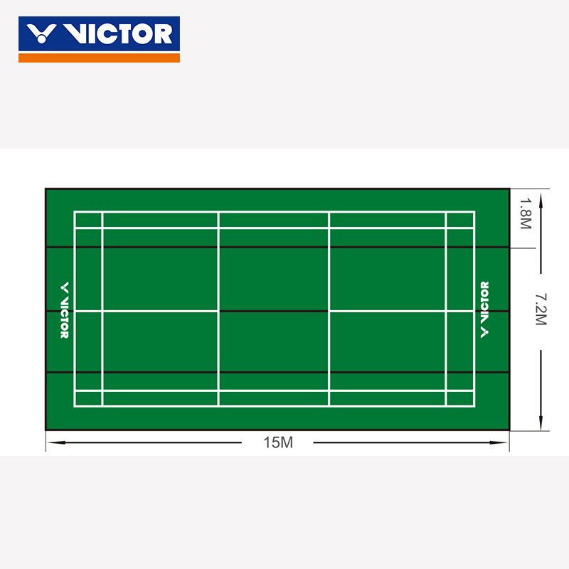 正品胜利VICTOR C-7057/7051/7059/7056/7058羽毛球塑胶场地比赛 运动/瑜伽/健身/球迷用品 羽毛球网架/网柱 原图主图