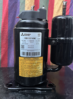 原装拆机三菱变频压缩机KNB102FADMC 48-190V KNB102FBHMC R410A