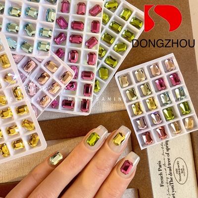 东洲平底八角高品质异形美甲饰品