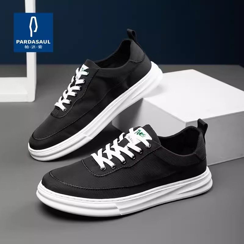 帕达索一脚蹬套脚男鞋2025年新款透气布鞋潮流百搭休闲板鞋230303,流行男鞋,休闲板鞋,淘宝优惠券,粉丝福利购,淘宝优惠卷